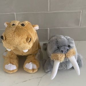 Walrus and Hippo Webkinz No Code